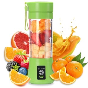 Portable Mini Juice Blender, Personal Blender For Juice, Shakes & Smoothies. Rechargeable Mixer For Outdoor & Travel