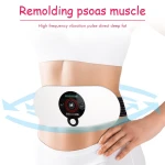 آلة إزالة الدهون الذكية، حزام التخسيس القابل لإعادة الشحن عبر USB، آلة فقدان الوزن الذكية للنساء، 3 سرعة اهتزاز قابلة للتعديل، 9 أوضاع للتدليك، دهون ا