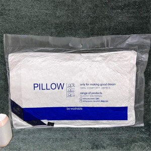 Bed Pillow -Luxury Plush Down Alternative Pillows Standard Size Goose Feathers & Down Pillow for Sleeping, Skin-Friendly